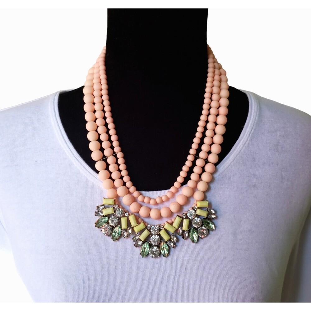David Aubrey Statement Necklace 21"